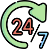 7 / 24 Hizmet Anlayışı